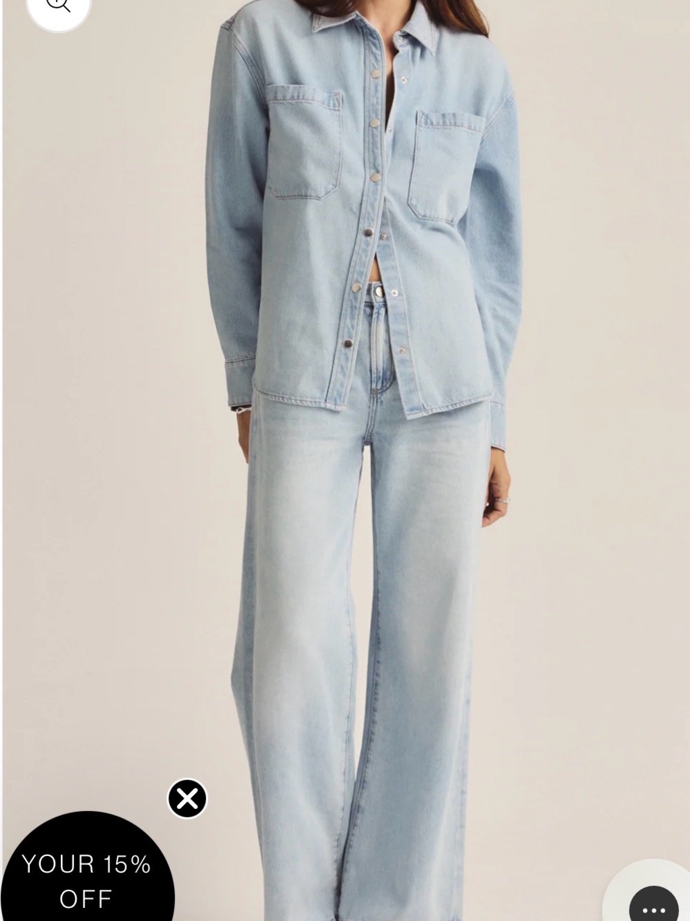 Pistols Jadyn Mid Rise Palazzo Jean - Chateau 26